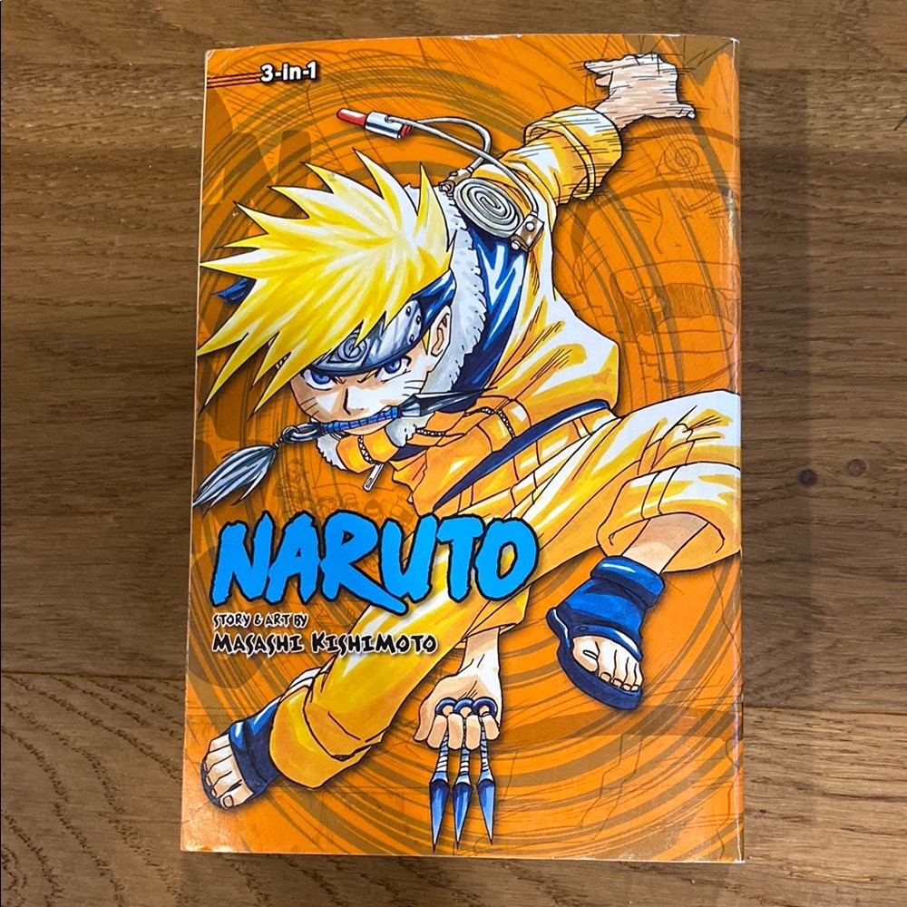 Naruto 3-in-1 Manga Volumes 4-6
